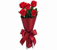 Букет 5 Красных роз Эдлесс Лав в Курманаевка