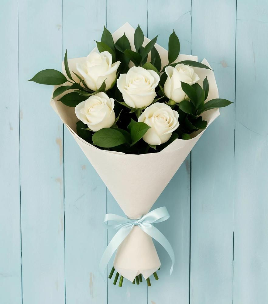 Букет цветов из: Розы в Курманаевка