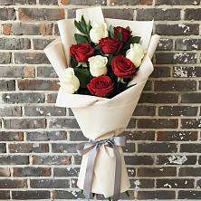 Букет цветов из:  Розы в Курманаевка