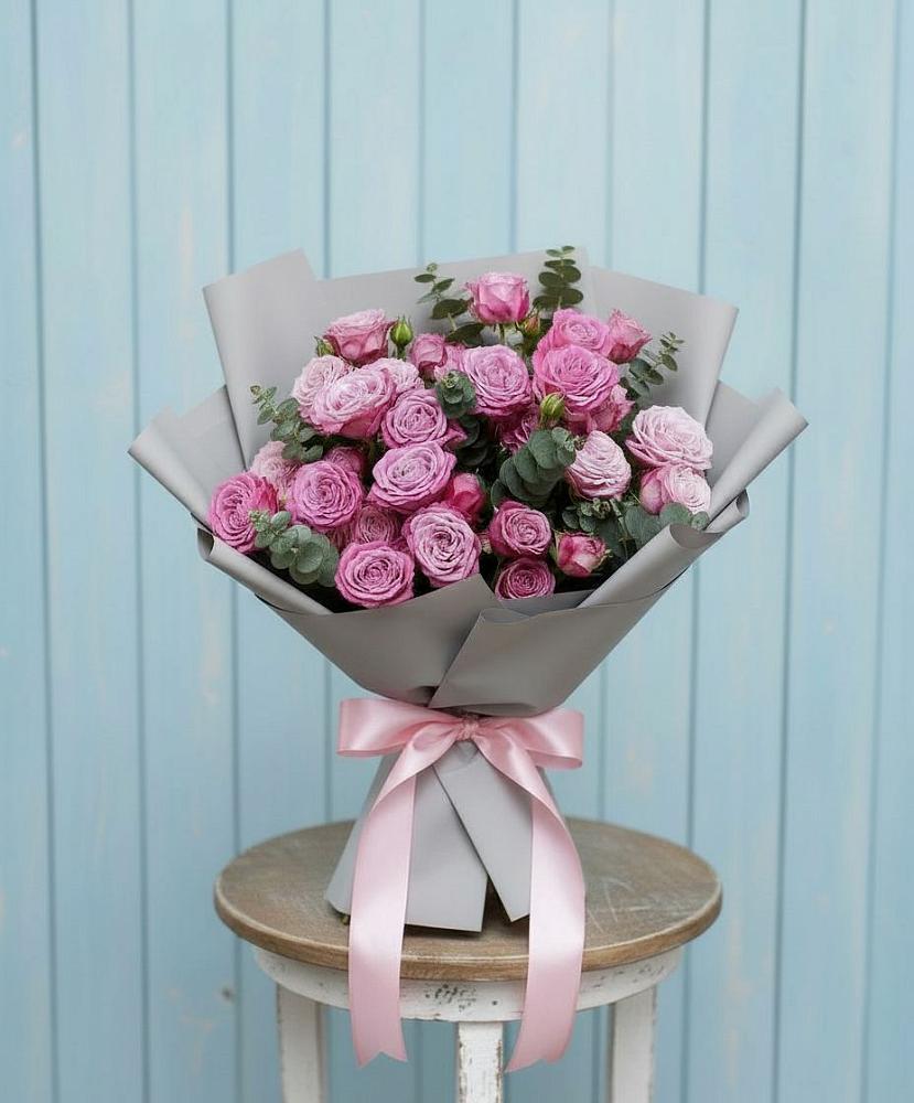 Букет цветов из: Розы в Курманаевка