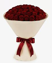 Букет 101 Бордовая роза Блэк Бакарра в Курманаевка