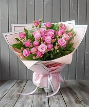 Букет Розовый кустик в Курманаевка