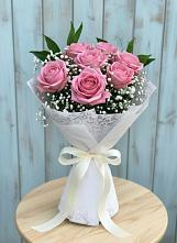 Букет цветов из:  Розы в Курманаевка