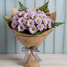 Букет цветов из:  Хризантемы #REPLACE_PRED# Курманаевка