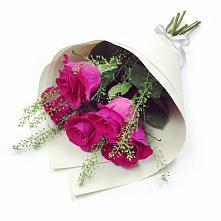 Букет цветов из:  Розы в Курманаевка