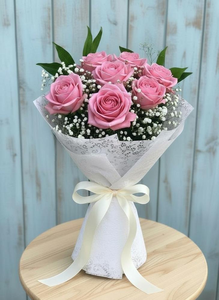 Букет цветов из: Розы в Курманаевка