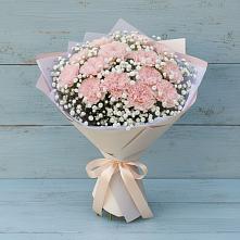 Букет цветов из:  Гвоздики в Курманаевка