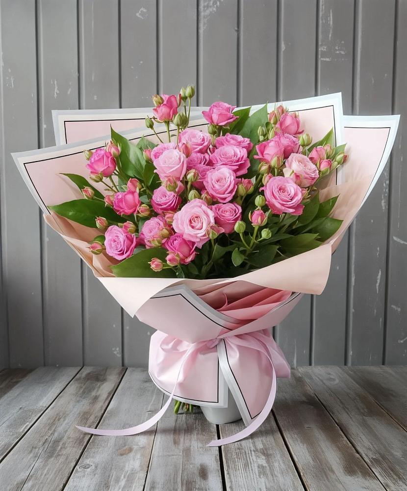 Букет Розовый кустик в Курманаевка