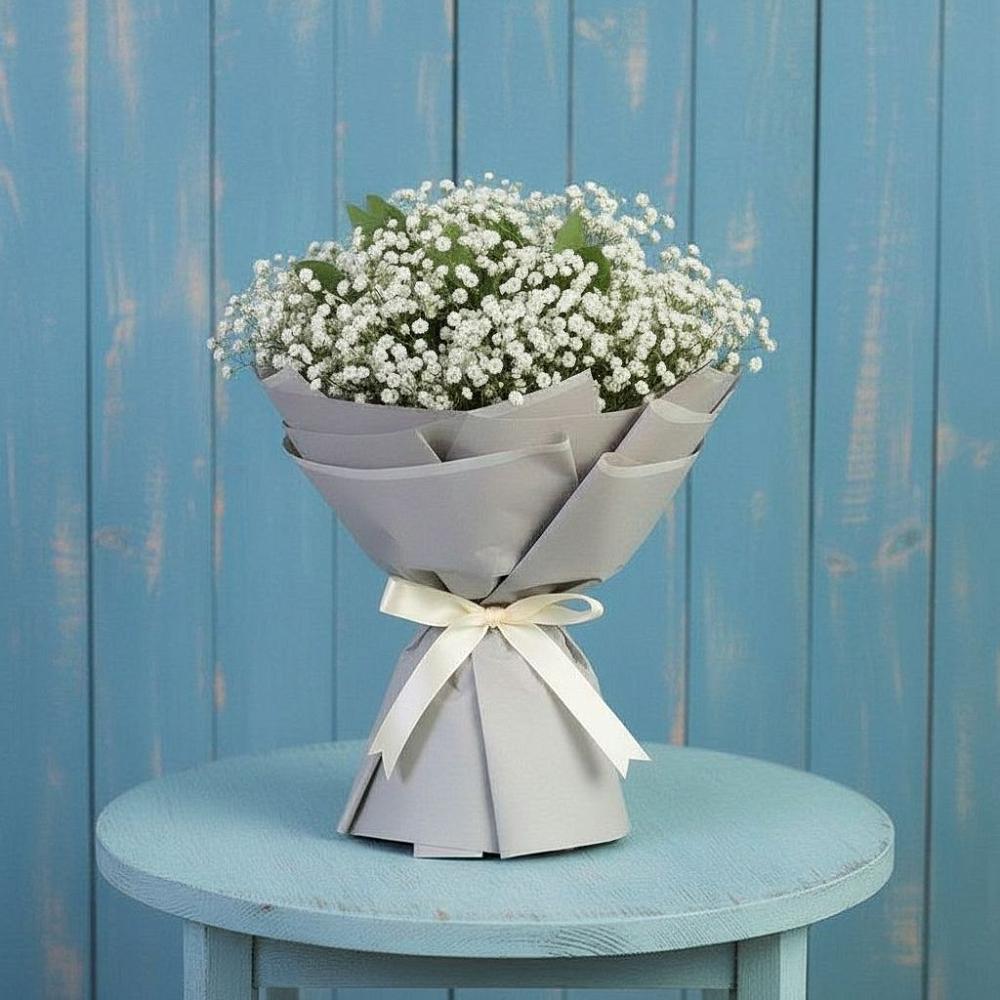 Букет цветов из: Гипсофила в Курманаевка