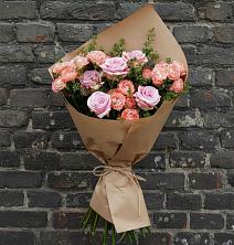 Букет цветов из:  Розы в Курманаевка