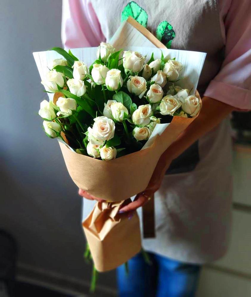 Букет цветов из: Розы в Курманаевка
