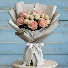Букет цветов из:  Розы #REPLACE_PRED# Курманаевка