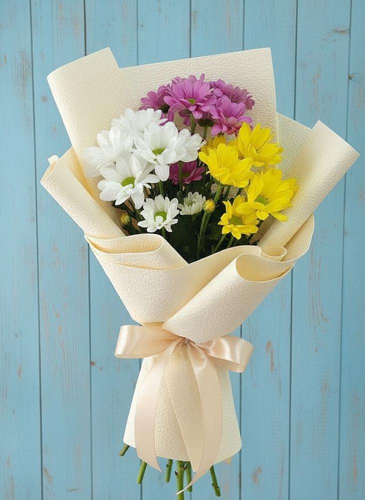 Букет цветов из: Хризантемы в Курманаевка