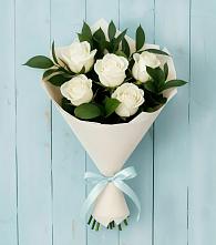 Букет цветов из:  Розы в Курманаевка