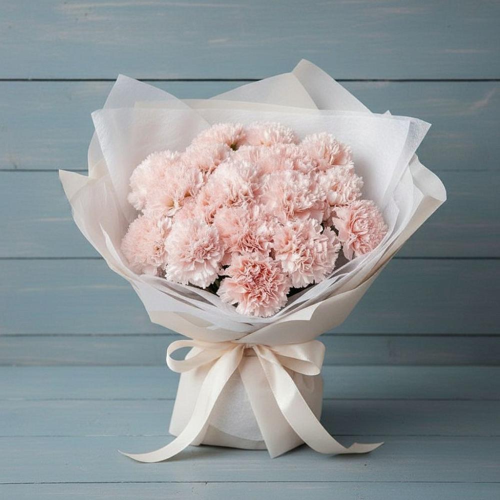 Букет цветов из: Гвоздики в Курманаевка