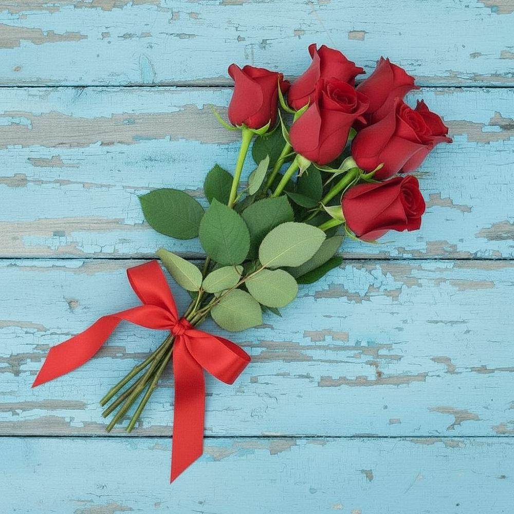Букет Красные розы в Курманаевка