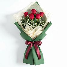 Букет цветов из:  Розы в Курманаевка