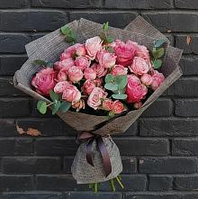 Букет цветов из:  Розы в Курманаевка